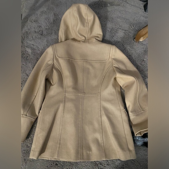 St John’s Bay Wool Cashmere Blend Hooded Jacket - Picture 3 of 8